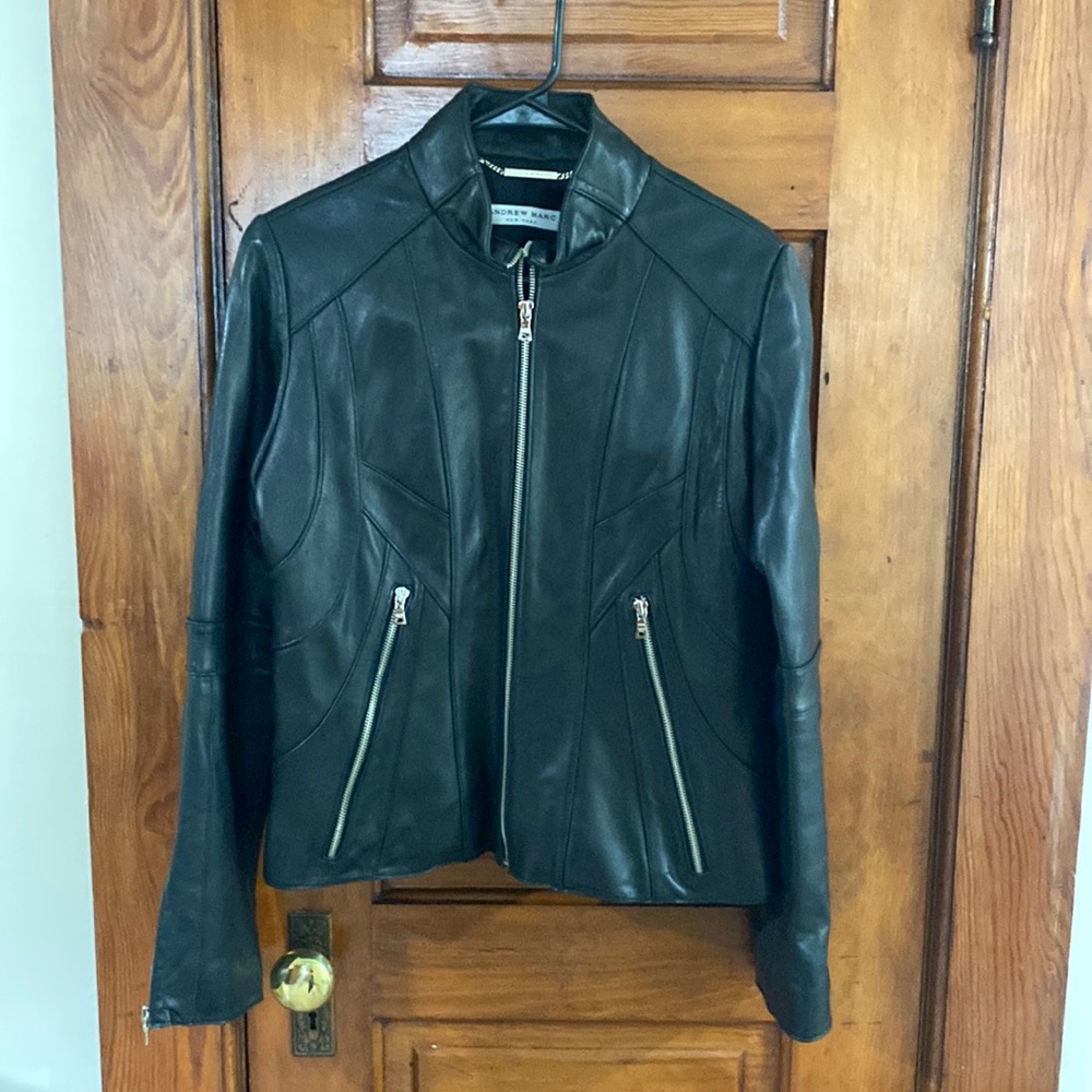 Soft leather Harley Davidson jacket